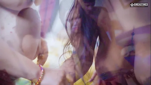 Desi Step Mom Teaches Her step Son how to Fuck with Step Sister Very 1st Time ( Step Family Awesome Threesome )