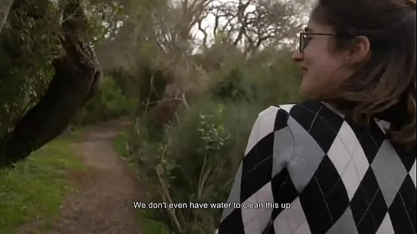 Petite Horny Teen Fucked in Public Park - almost Caught! - Outdoor Amateur Sex