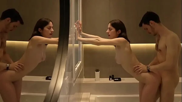 Hotel Maid Gets Caught in his Jacuzzi and will do anything not to get Fired - Amateur Double Cumshot