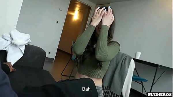 A Friend Caught Us Fucking With A Beautiful Girl And Even Takes A DP!!!