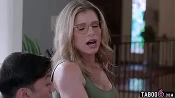 MILF stepmom Cory Chase and stepson always teasing each other