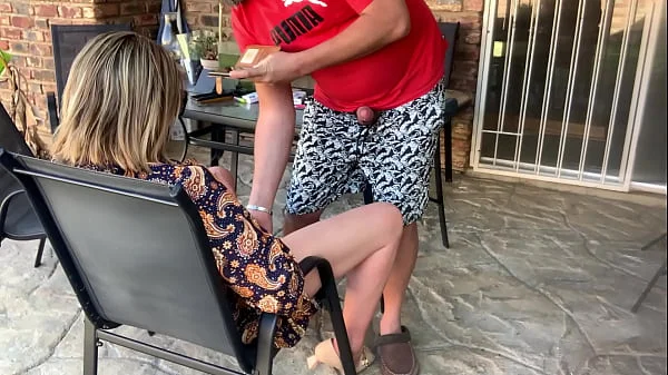 Fucking my neighbours cheating wife outdoors