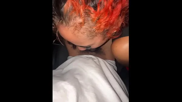 Riding his big cock in the car