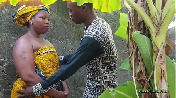 She got fucked on her way back from farm