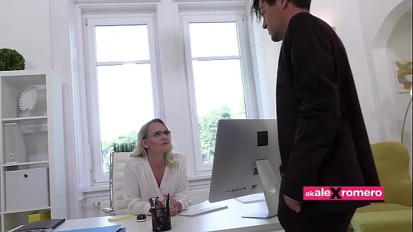 My step Father's busty Secretary (short)