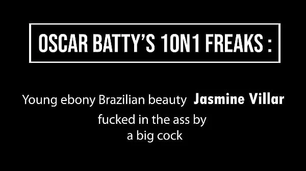 Young supercute Brazilian ebony camgirl, Jasminy VILLAR introduced to real porn (Anal, perfect body, O% pussy, IR wmbg, minimum makeup) OB153