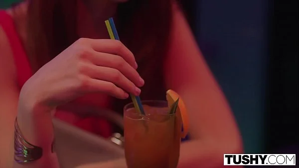 TUSHY Horny Redhead On Vacation Begs For Anal