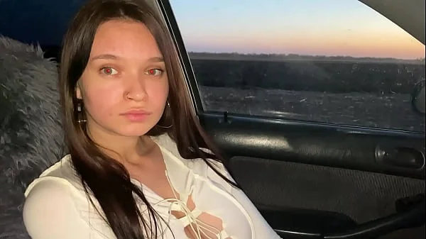 My Best Friend's Girlfriend Sucked My Dick In The Car For Only 10 dollars. What a Slut.