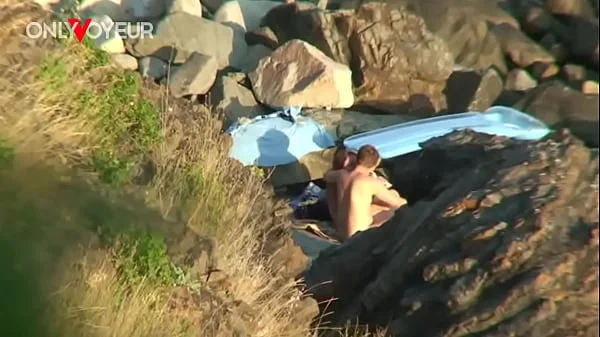 Beach Voyeur. They were thinking it is a secluded place for a quick fuck