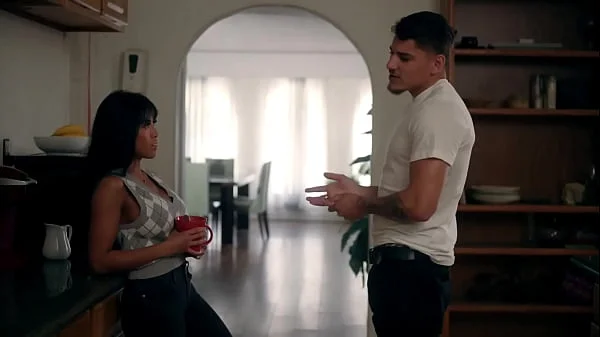 Sexy Asian Ember Snow Has Her Dry Spell Broken By The Stud Victor Ray