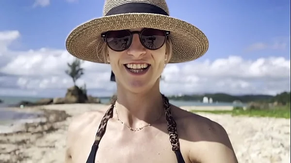 SFW Cleaning Natural Beach at Pacific Ocean