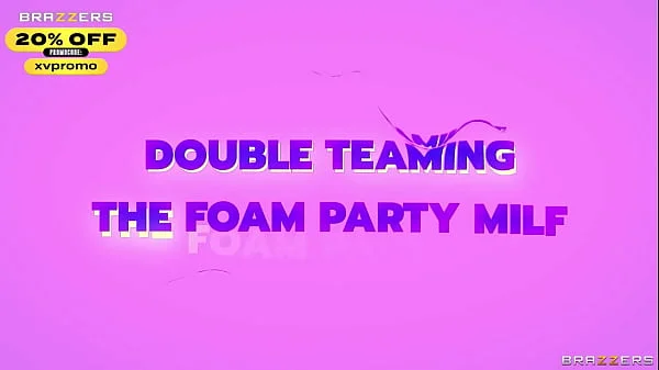 Double Teaming The Foam Party MILF Syren De Mer / Brazzers/ Enter XVPROMO on official site for discount