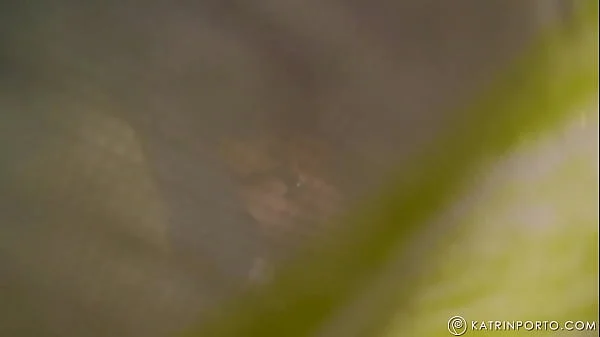 BBW with hairy bush and big ass nude in public