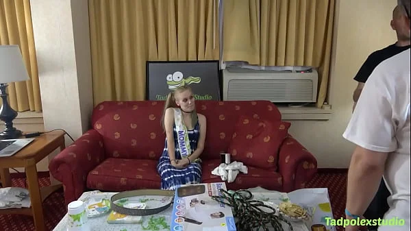 Luna Lips' Gangbang, Pregnant Pussy Fucked By Many Horny Hung Cocks!