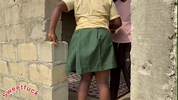 Horny student fucked so hard in the village