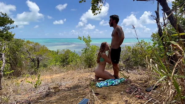 Sexo ANAL ao ar livre em praia Nordestina