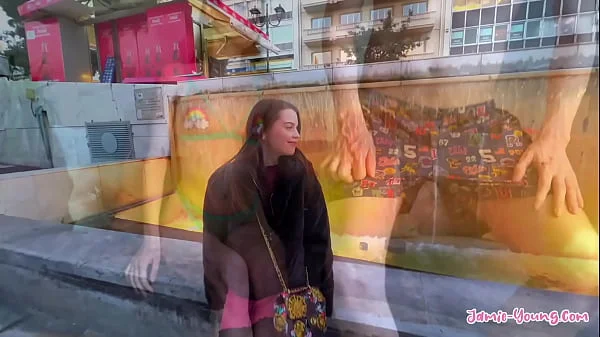 Teenie Gets Juicy Cum In Mouth!! | Sex Vlog Jamie Young in Athens