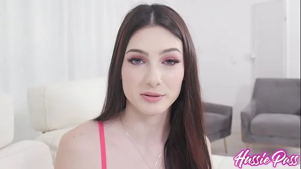 1st BBG For Slender Coed featuring Sophie Tyler with Kai Jaxon & Leo Valentino