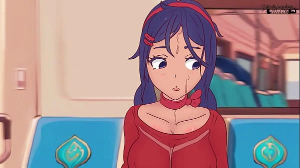 Mita got fucked in the subway ! Miside Hentai, Cartoon, Parody ! 2025