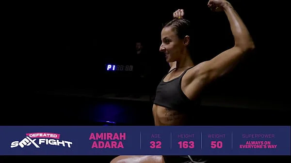 Hot Girls In Competitive Extreme Oil Sex Fight - Amirah Adara vs Tiffany Tatum Fight For Domination