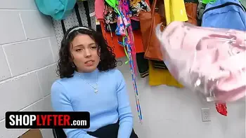 Shoplifter's Punishment Turns into a Sexual Awakening as She Submits to the Security Guard's Cock