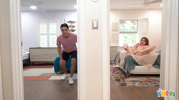 Lucy Foxx Is A Young Nympho With A Step-Bro Fantasy