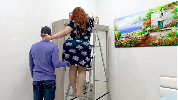 The stepson came to the stepmom aid and she agreed to do what he wanted