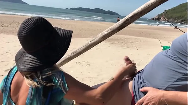 Milf teased a stranger with her tongue and he fucked her in the ass in front of everyone