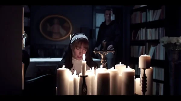Russian Redhead Nun Used in Freeze Time Fuck - Hot Blasfemy Real Life Doll Sex with Sata Jones