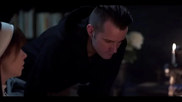 Russian Redhead Nun Used in Freeze Time Fuck - Hot Blasfemy Real Life Doll Sex with Sata Jones