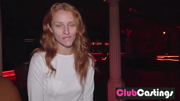 Shy Redhead Wants to be a Stripper by ClubCastings