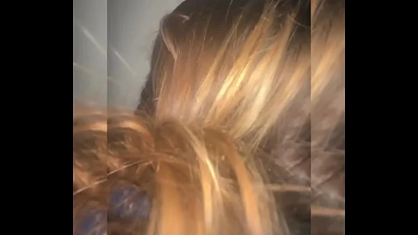 Cuck submits to master while his girl gets fucked in bathroom