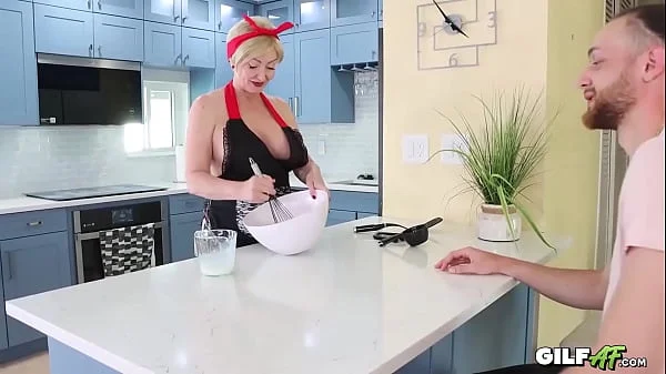 70 YO Granny Fucked for Cookies - DD WHITE (Formerly Seka Black)