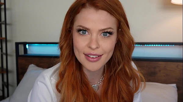Sexy Redhead College Co-Ed Elly Clutch Seduces Her Tutor