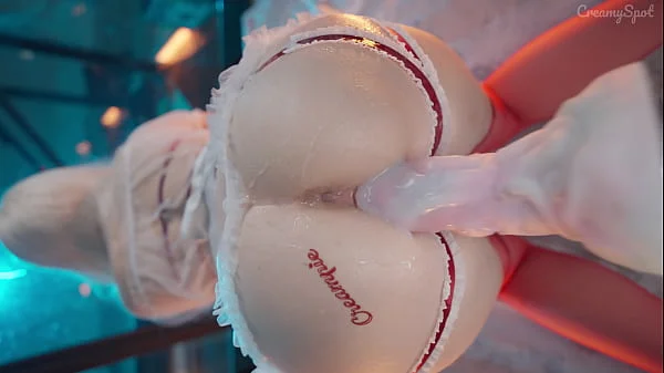 Cum Flood Alert! Dildo Filling Me Until I Can’t Stop Screaming!