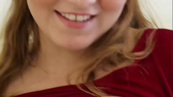 Huge Natural Tits babe Blow Banana and Masturbate