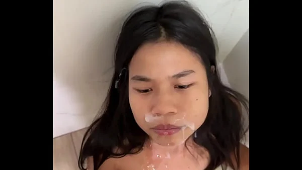 Cumpilation n° 3, les plus grosses éjaculations sur une Asiatique de 18 ans