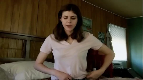 Alexandra Daddario - Hot Big Natural Tits Sex and Sexy Scenes
