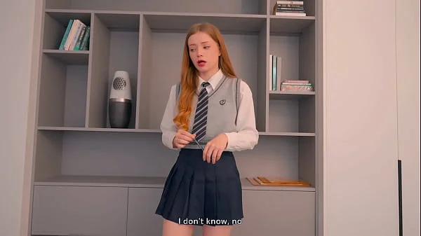 Principal Caught School girl on Webcam Site! Rough Fuck or Expulsion - It's Your Choice, Cute!
