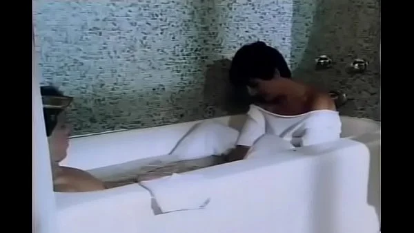 step Mom gives a bath