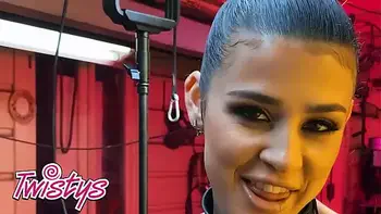 TWISTYS - Stunning Brunette Kylie Rocket Shows Off Her Sexy Body Before Sticking Her Fingers Deep Inside Her Pussy