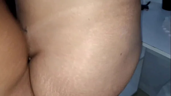 The stepson asks his stepmother for help so he can cum.
