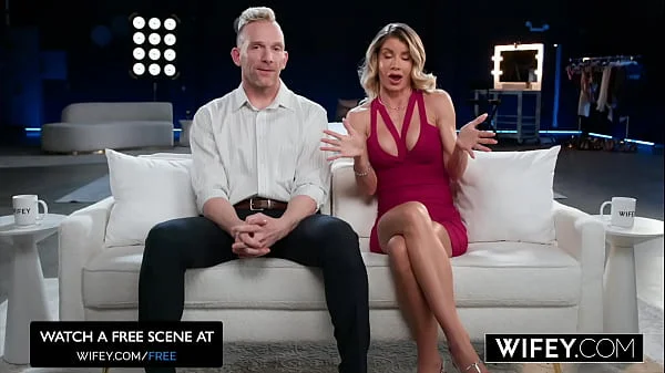 WIFEY Fit Blonde Hotwife Cassie Bender Gets A BBC Creampie In Front Of Hubby