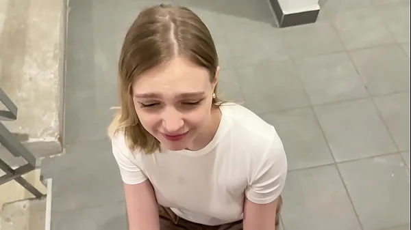 My New Upstairs Neighbor Turned Out to Be a Whore and Spread Her Legs in the Hallway