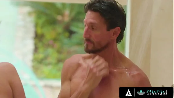 NURU MASSAGE - Stunning Babe Jill Kassidy Sucks And Fucks Her Stepdad's Big Cock