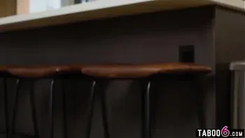 Huge boobs MILF stepmom Richelle Ryan caught her perv stepson