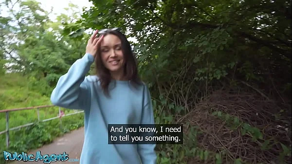 Public Agent - Fitness MILF public blowjob outdoor sex Kristina Grace hard fast POV fuck