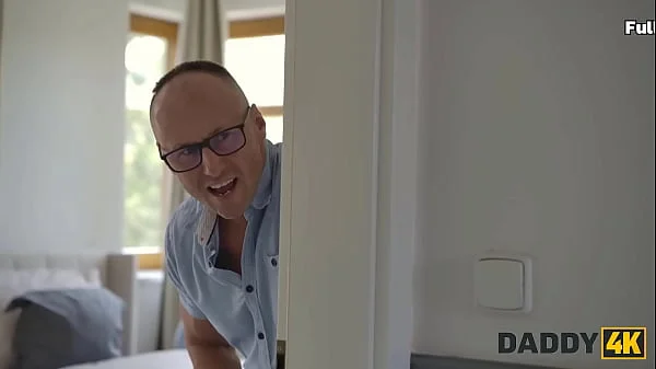 DADDY4K. Sexy babe Vixi Rafi was fucked roughly by her boyfriend's StepDaddy