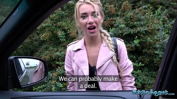 Public Agent - cheating creampie for girlfriend in need