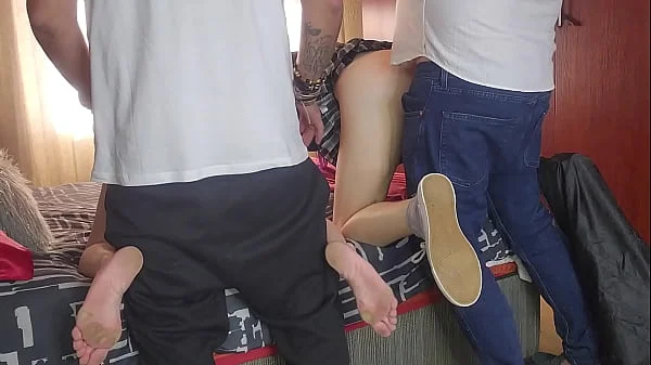 Fun idea swap girlfriends with your friend and cum in the same pussy